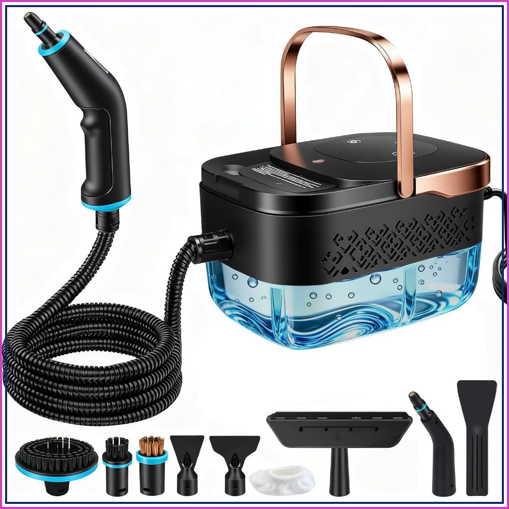 Home Bathroom Images - Pulitore a Vapore Portatile da 2500W,