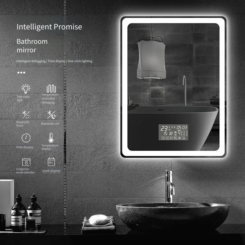 Bathroom Mirror Led - Specchio da Bagno 70x90 cm Rettangolare