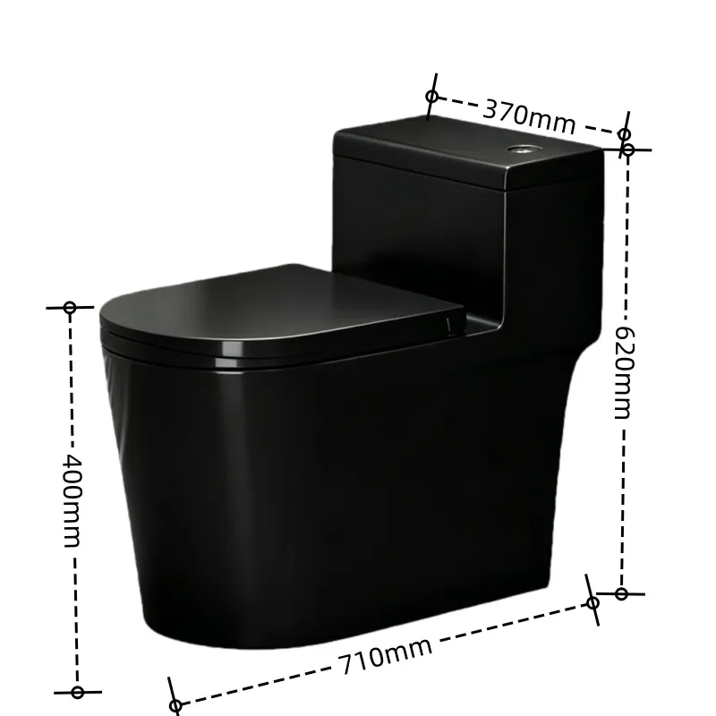 Home Bathroom Ware - Per WC a sifone nero di