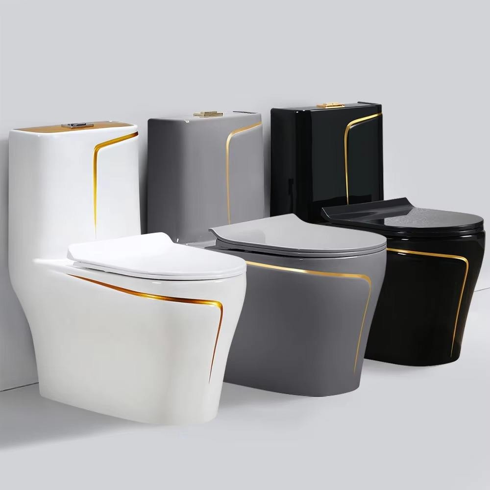 Home Bathroom Ware - WC sifonico monoblocco in ceramica di