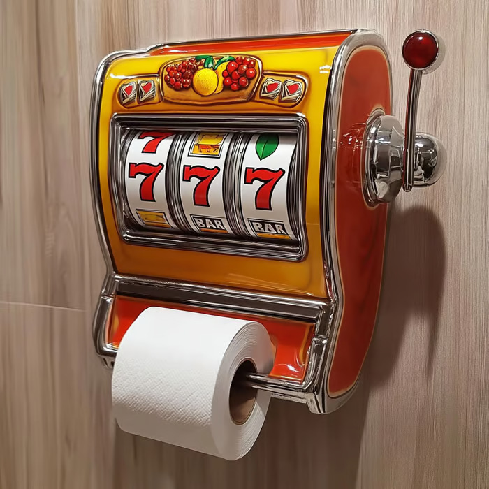 Toilet Paper Holder - Portarotolo per Carta Igienica a Forma