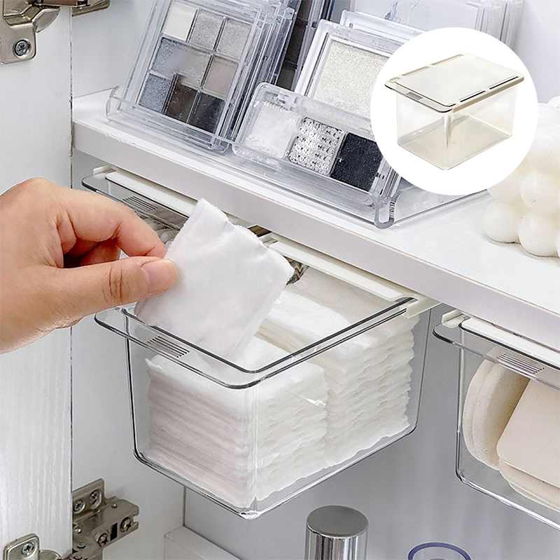 Home Theater Bathroom - 1 Pezzo Contenitore Estraibile Trasparente per