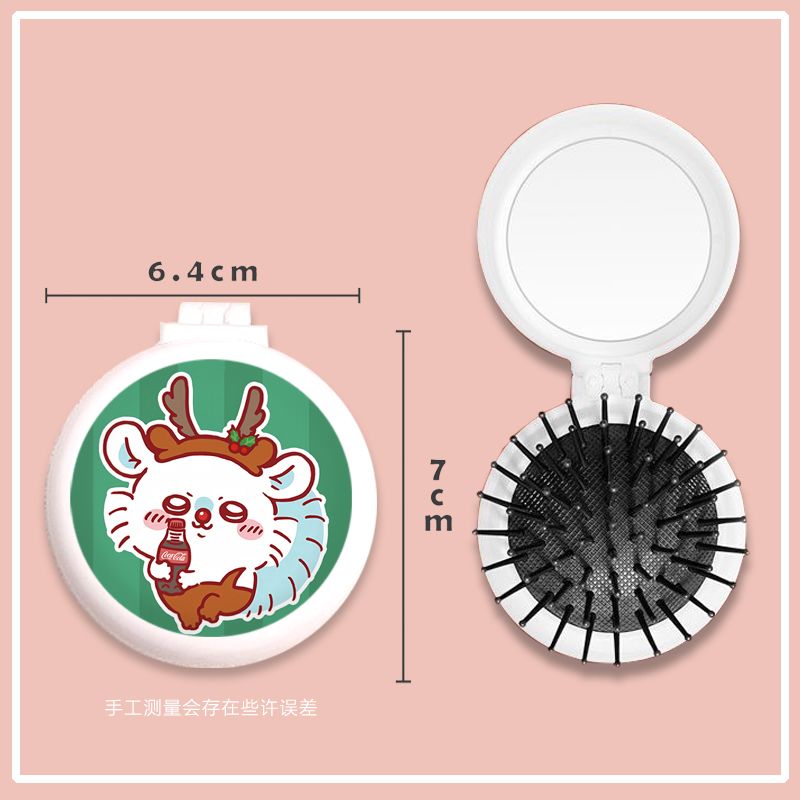 Home Goods Bathroom Mirrors - Chiikawa, Hachiware, Usagi, Simpatico Pettine Tascabile