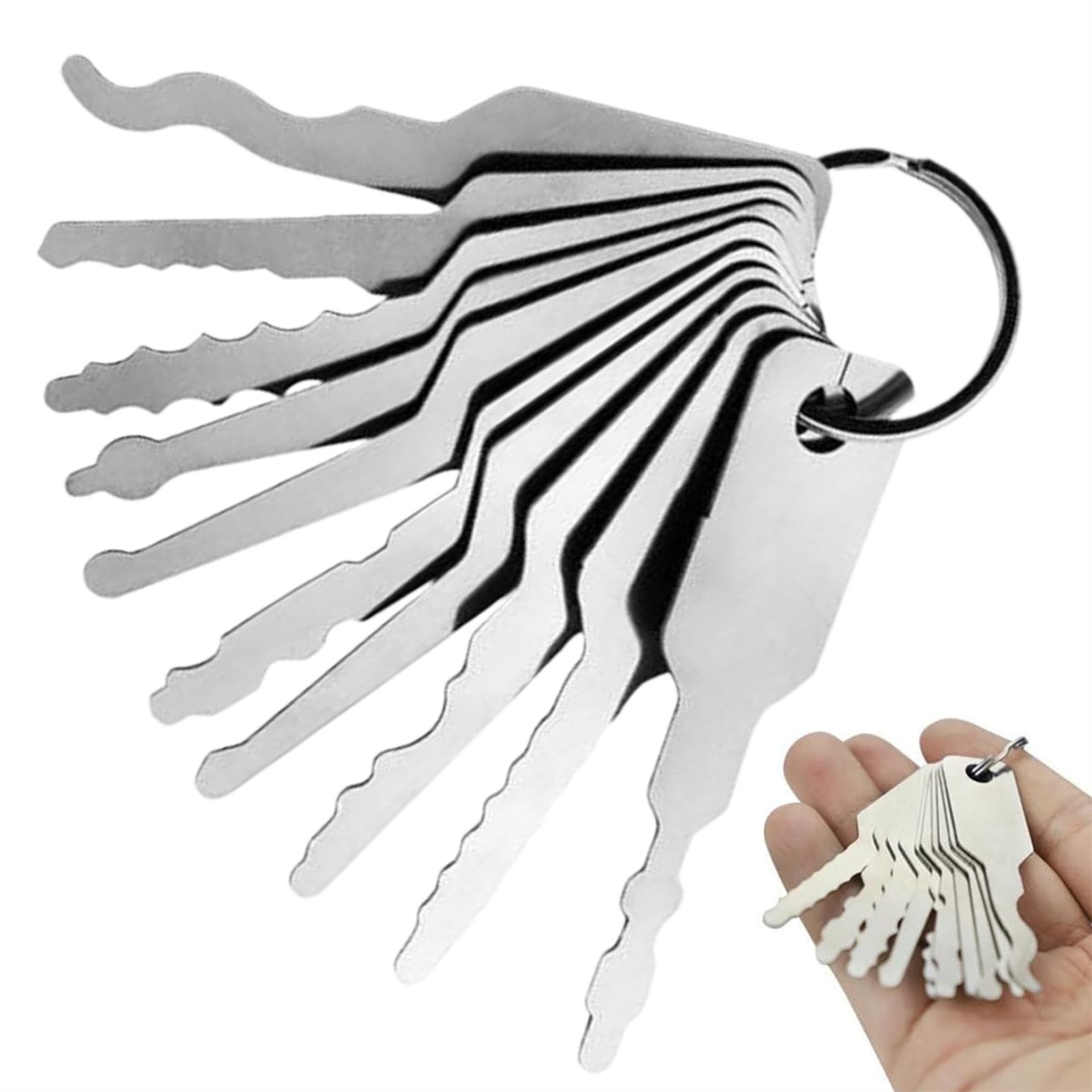 Home Bathroom Lock - 10 pz/lotto Non Tagliare Chiavi Grezze