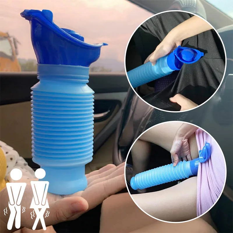 Home Bathroom Urinal - 750ml Portatile Per Adulti Orinatoio di
