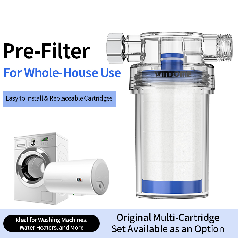 Home Bathroom Water Filter - Sistema di pre-filtrazione per scaldabagno domestico,