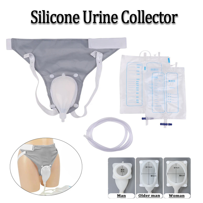 Home Bathroom Urinal - Collettore di Urina in Silicone per