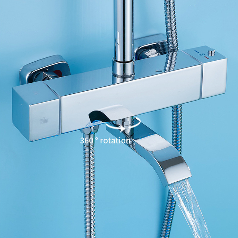 Set Doccia Termostatico in Acc - Home Bathroom Lock recensione e prezzo