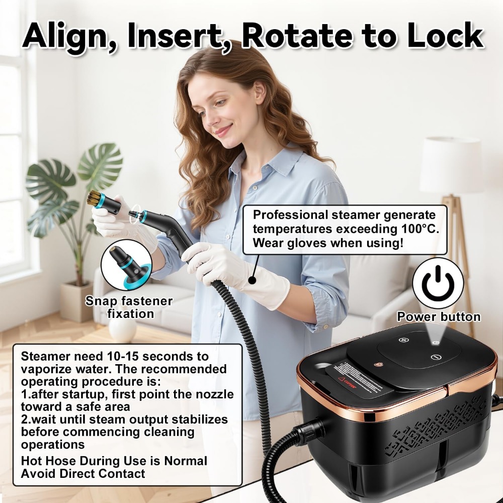 Pulitore a Vapore Portatile da - Home Bathroom Images recensione e prezzo