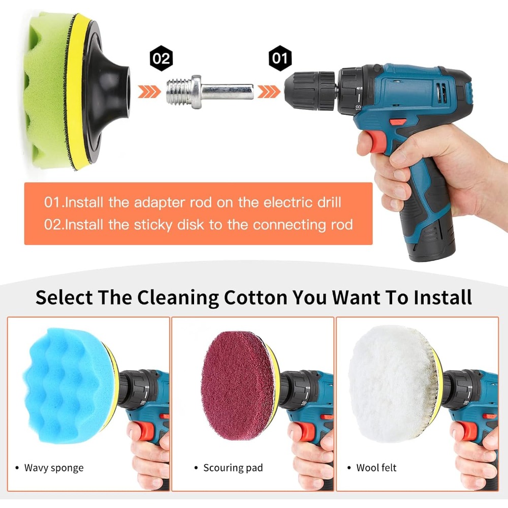 Kit di Pulizia con 32 Spazzole - Home Bathroom Images recensione e prezzo
