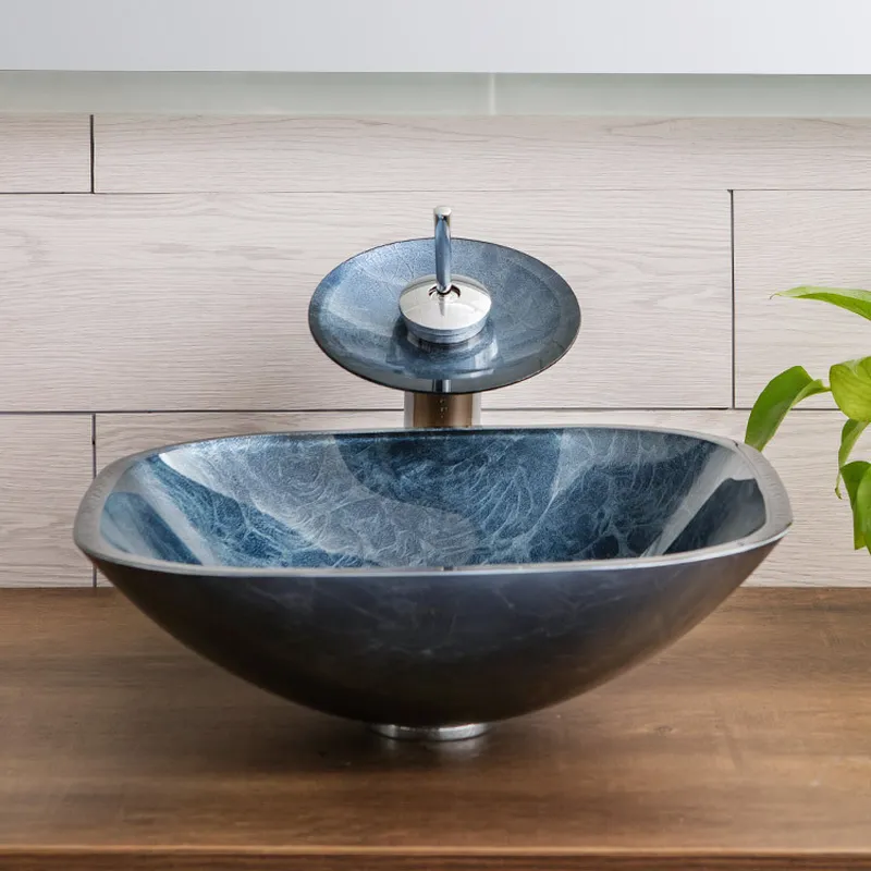 Lavabo Moderno in Vetro Temper - Home Bathroom Ware recensione e prezzo