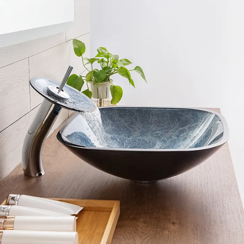 Lavabo Moderno in Vetro Temper - Home Bathroom Ware recensione e prezzo