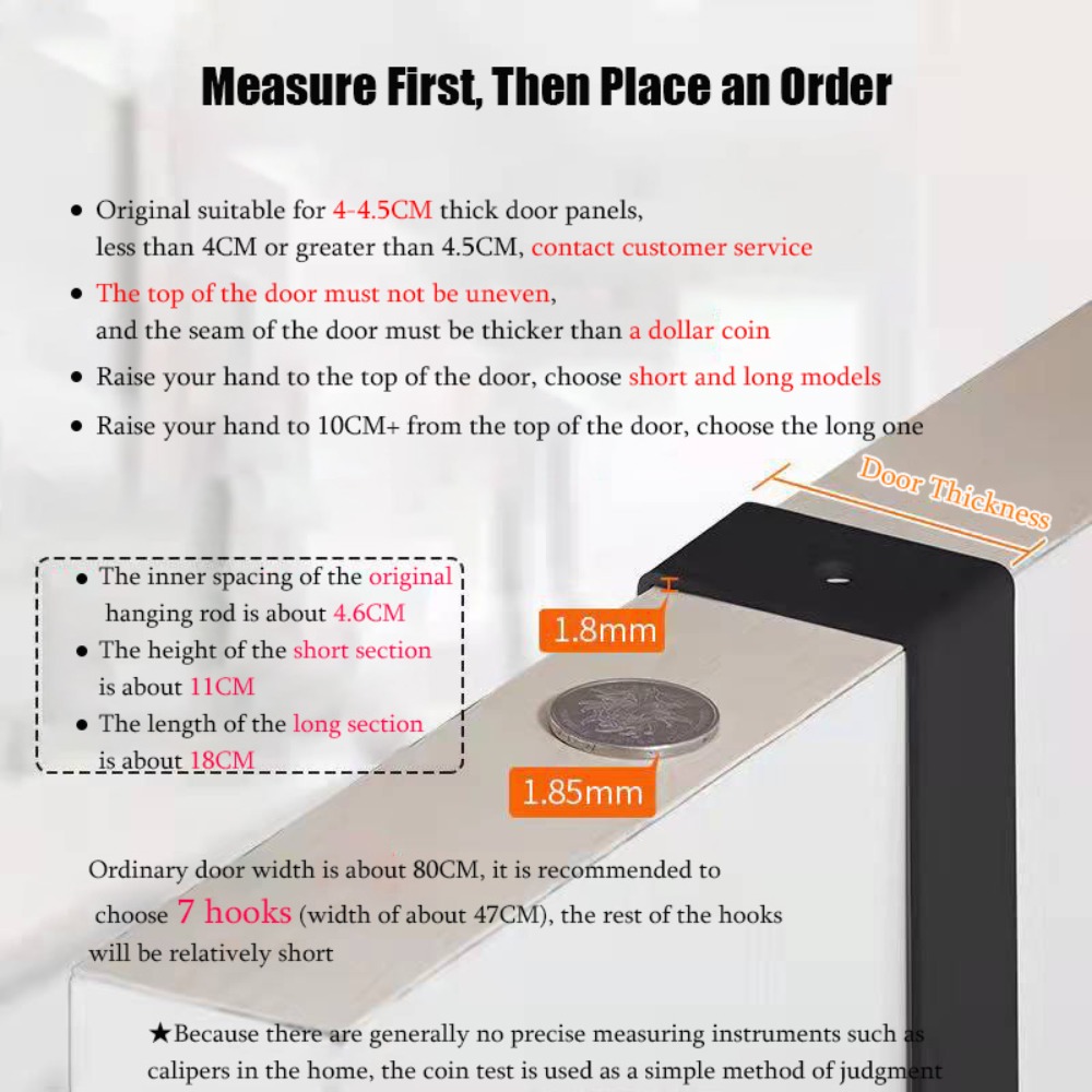 Ganci sopra la porta 6 ganci v - Home Creation Bathroom recensione e prezzo