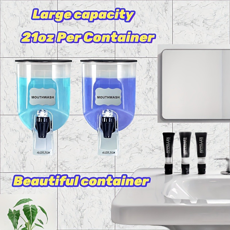 Dispenser per collutorio da 2  - Home Creation Bathroom recensione e prezzo