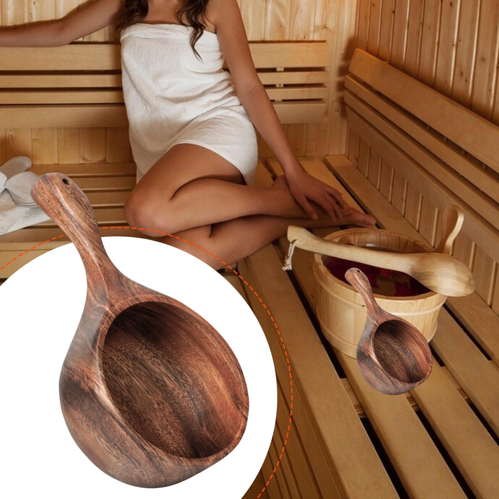 Paletta in Legno per Sauna, Cu - Home Bathroom With Sauna recensione e prezzo