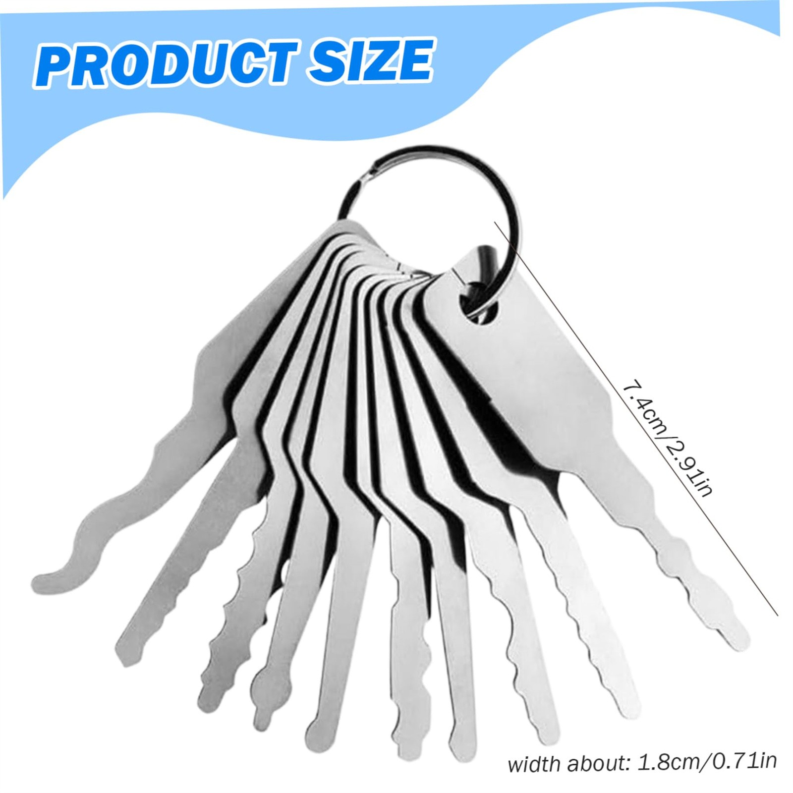 10 pz/lotto Non Tagliare Chiav - Home Bathroom Lock recensione e prezzo