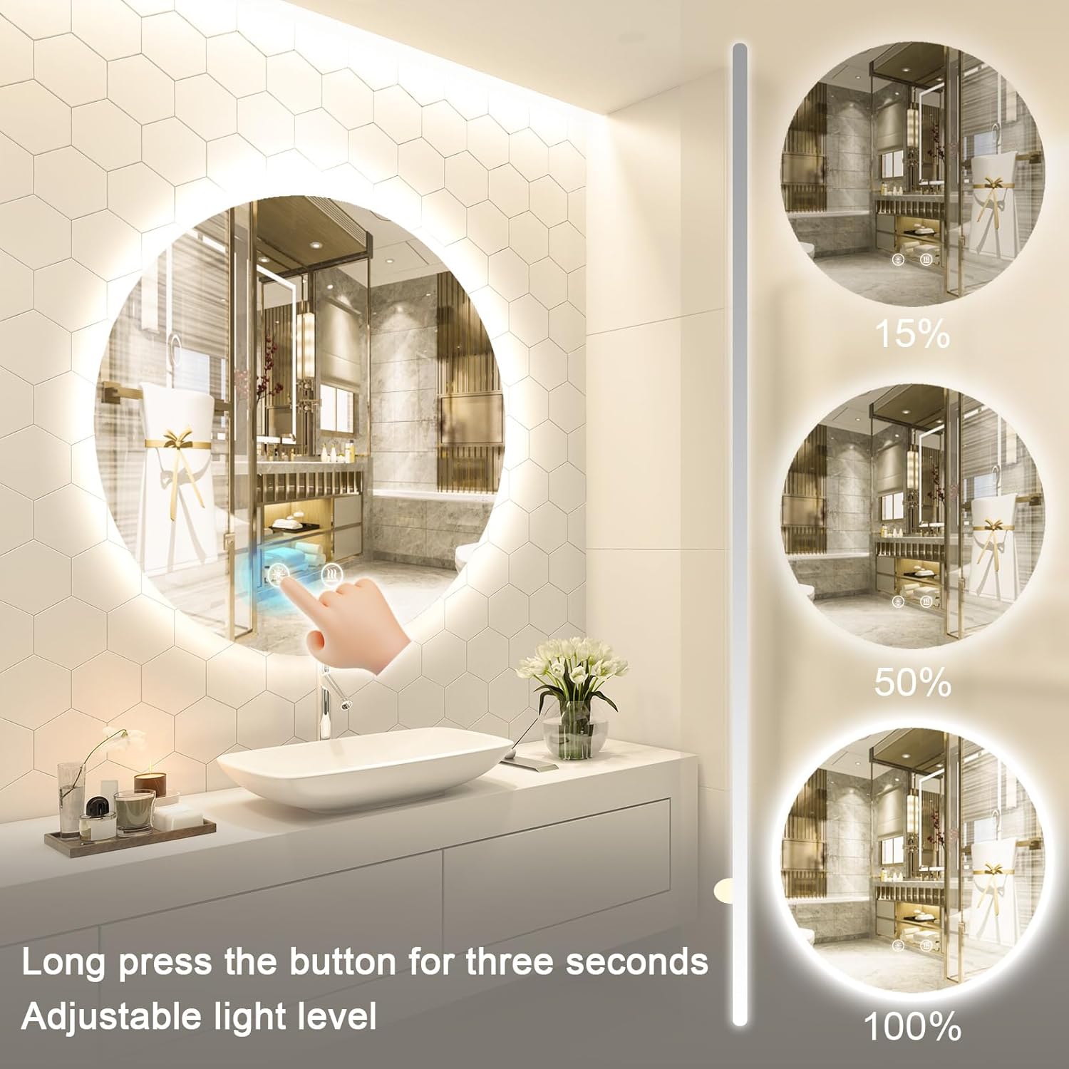 Specchio da Bagno LED di Lusso - Bathroom Mirror Led recensione e prezzo