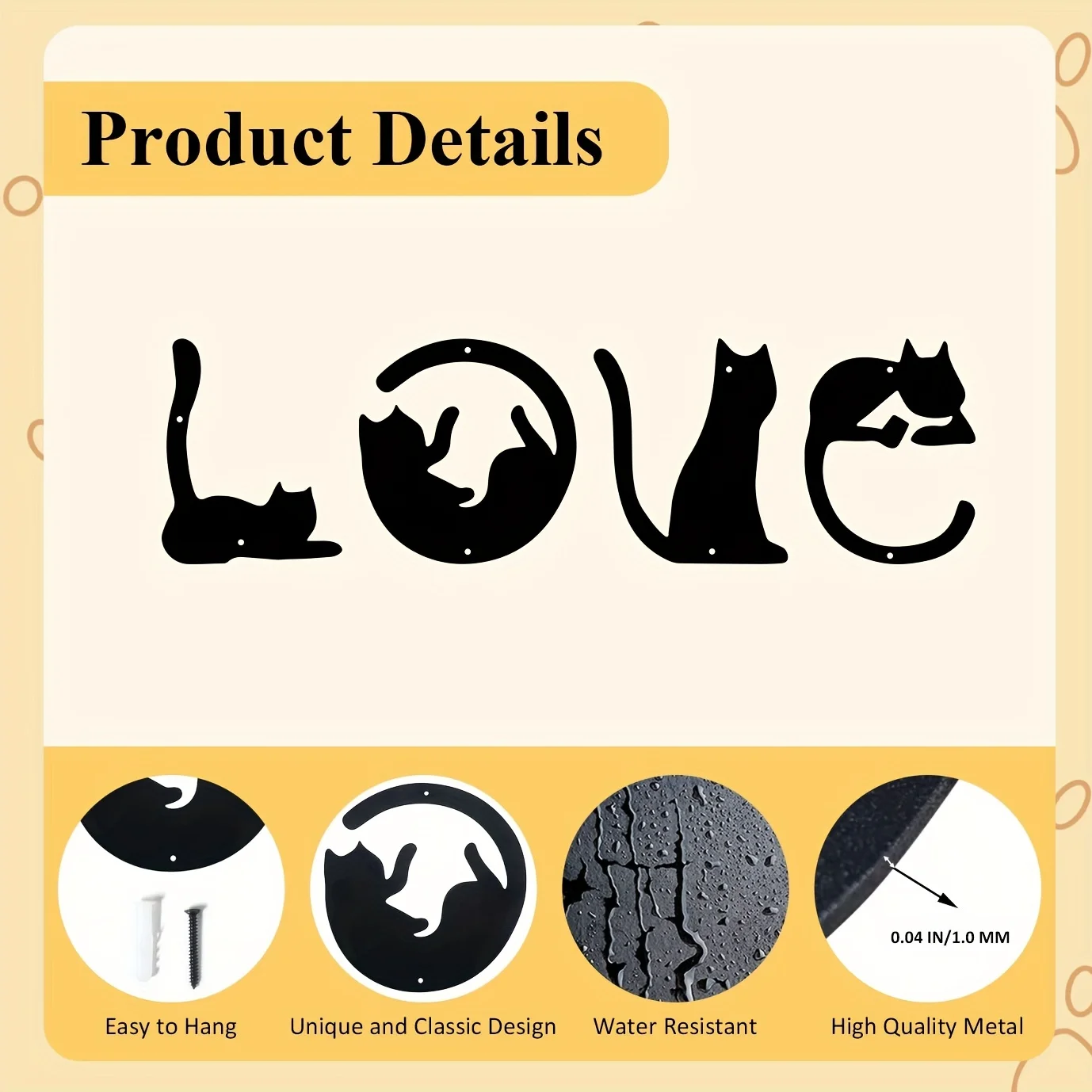 HelloYoung 4 pz/set Cute Cat M - Home Creation Bathroom recensione e prezzo