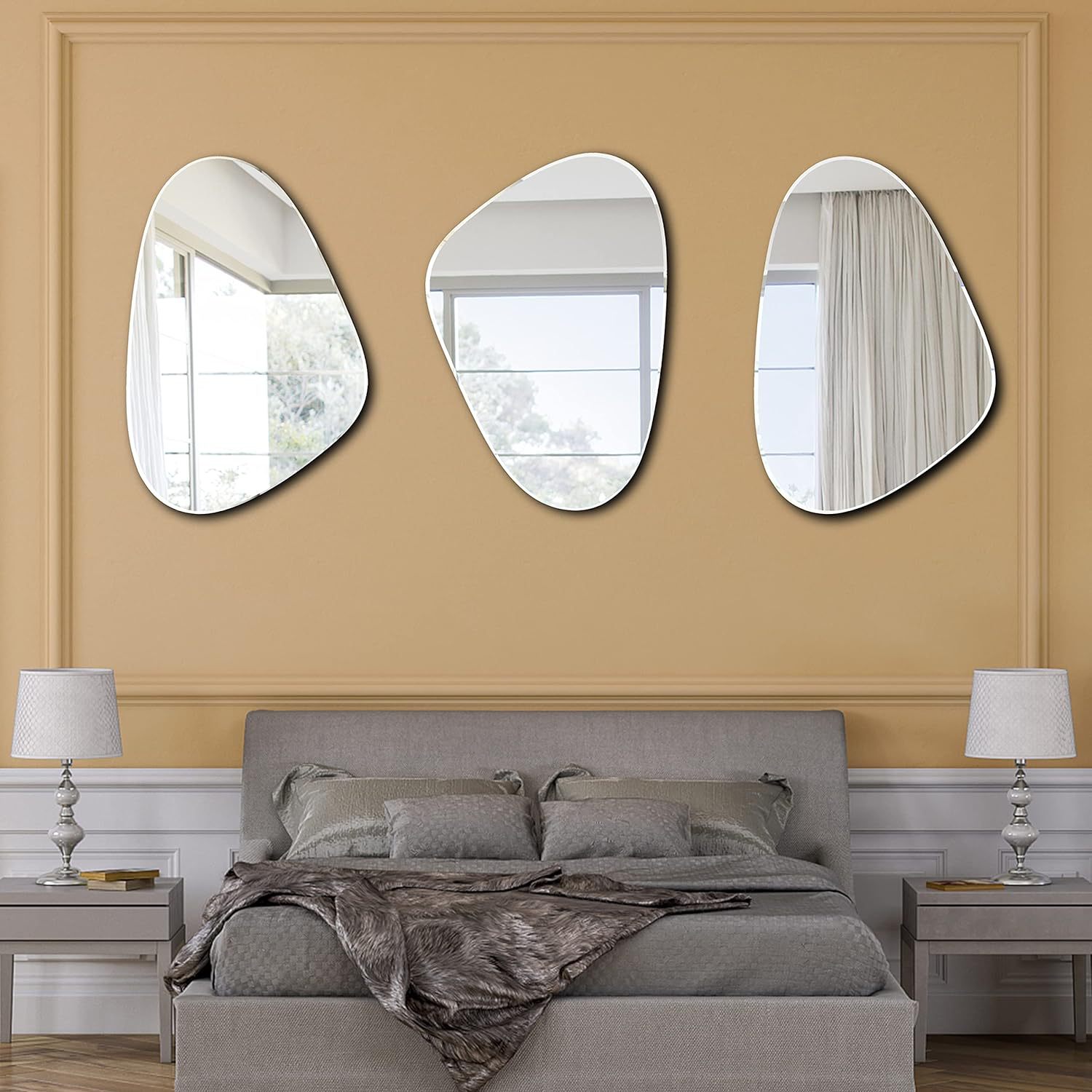 Specchio da Parete Irregolare  - Home Goods Bathroom Mirrors recensione e prezzo