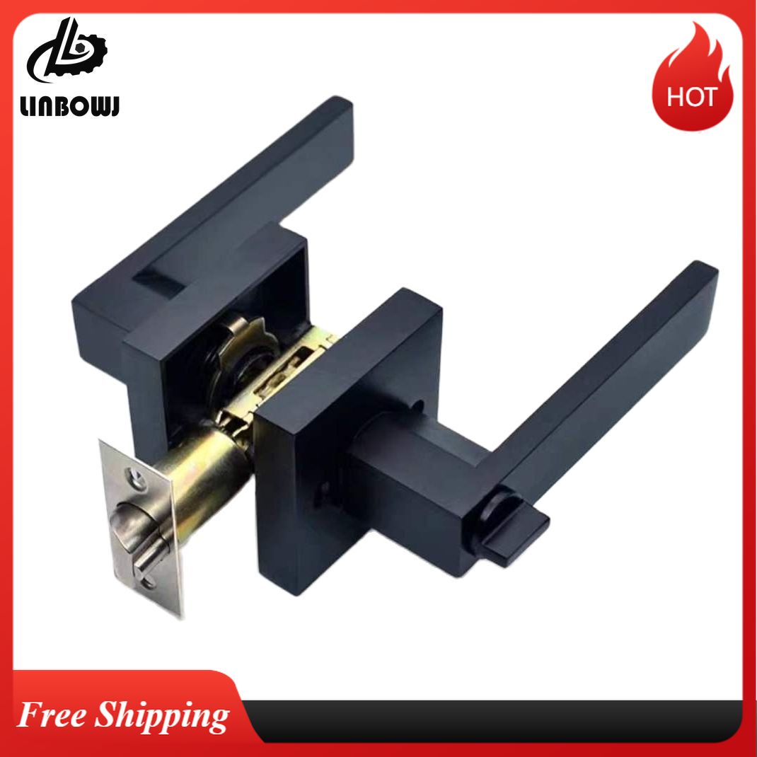Maniglia per porta nera Manigl - Home Bathroom Lock recensione e prezzo