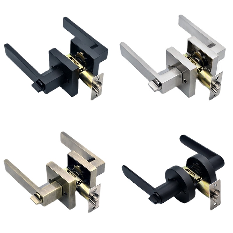 Maniglia per porta nera Manigl - Home Bathroom Lock recensione e prezzo