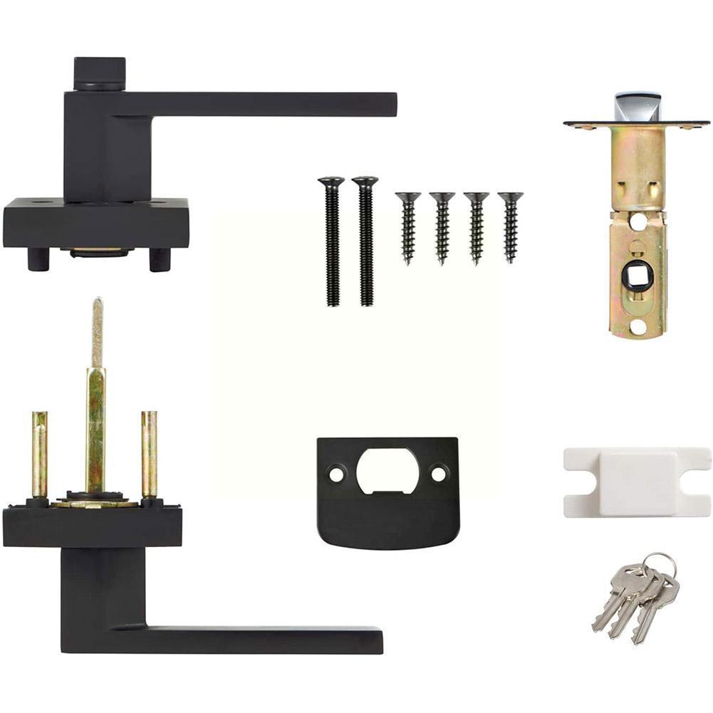 Maniglia per porta nera Manigl - Home Bathroom Lock recensione e prezzo
