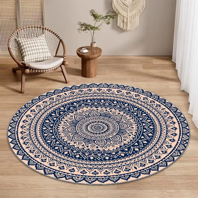 Tappeto circolare in stile etn - Home Bathroom Images recensione e prezzo