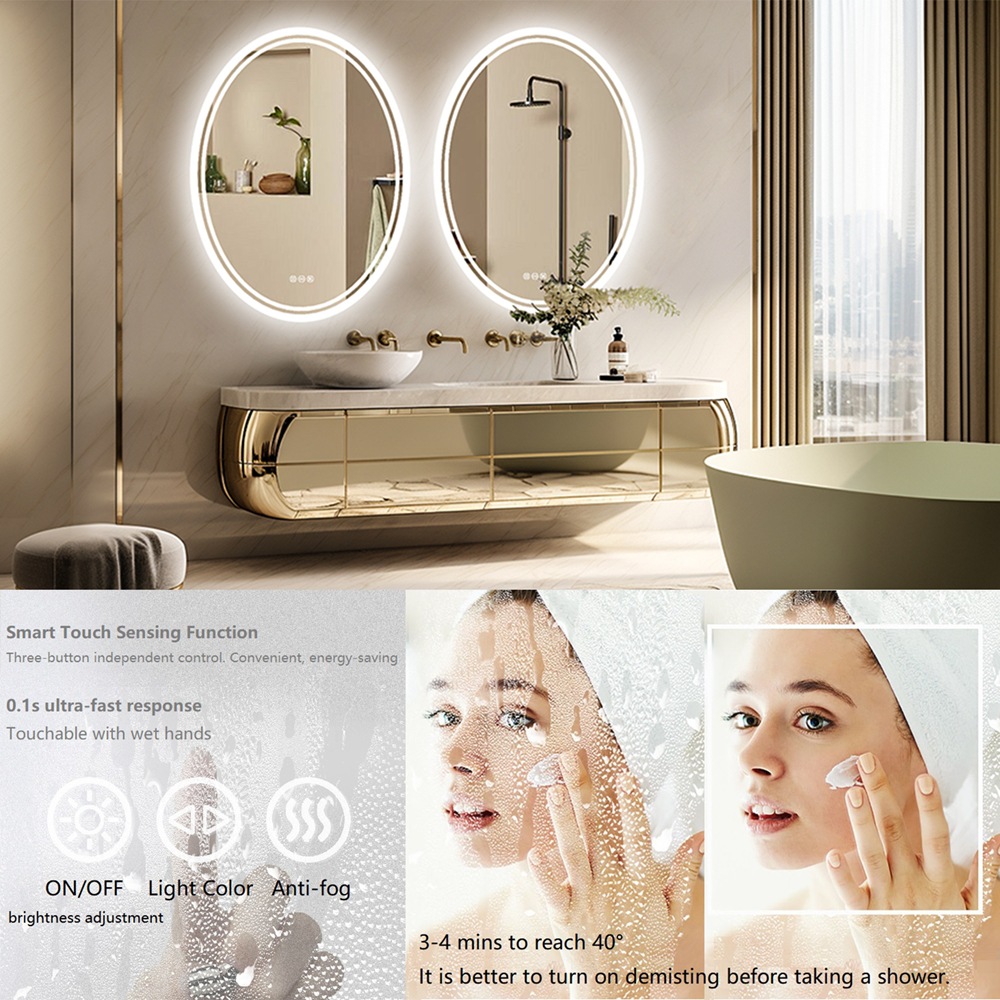Lampada LED Ovale Intelligente - Bathroom Mirror Led recensione e prezzo