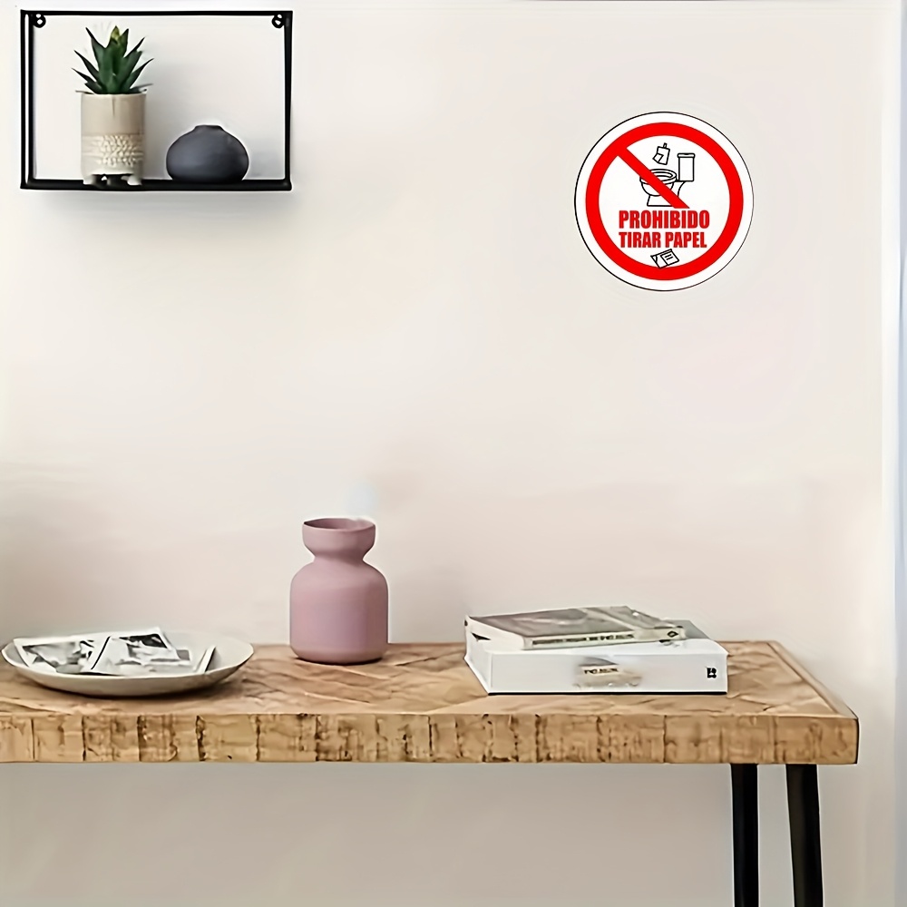Insegna da parete vintage in m - Home Bathroom Etiquette recensione e prezzo