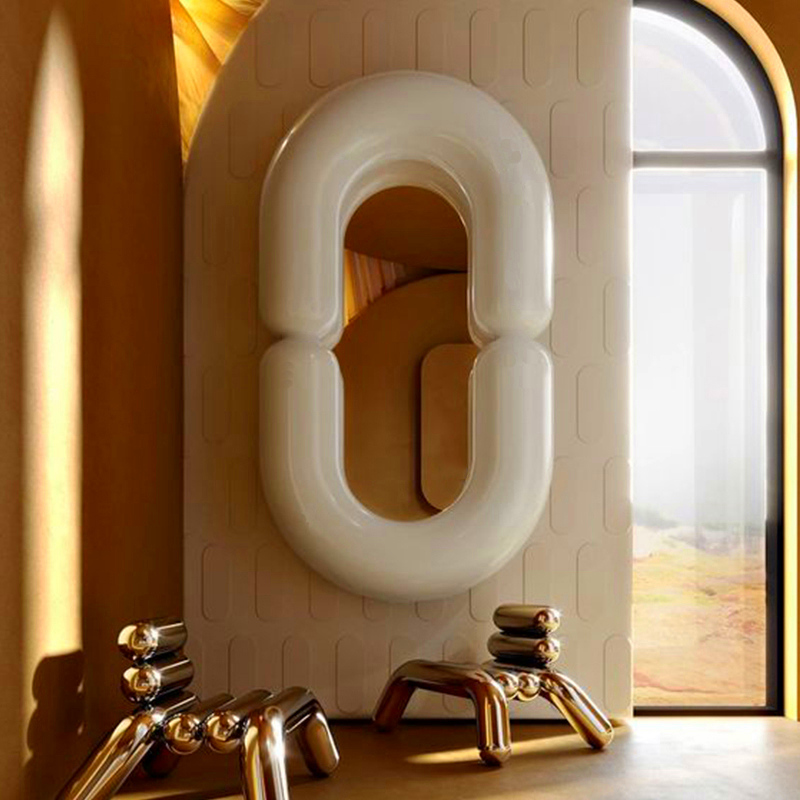 Specchio da parete ovale nero  - Home Goods Bathroom Mirrors recensione e prezzo
