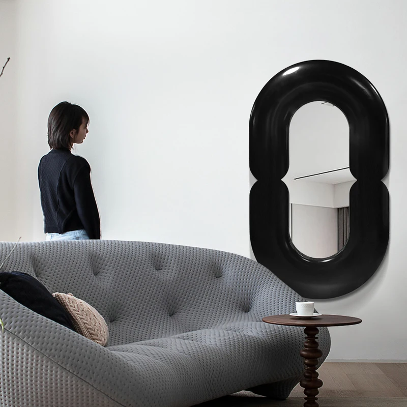 Specchio da parete ovale nero  - Home Goods Bathroom Mirrors recensione e prezzo