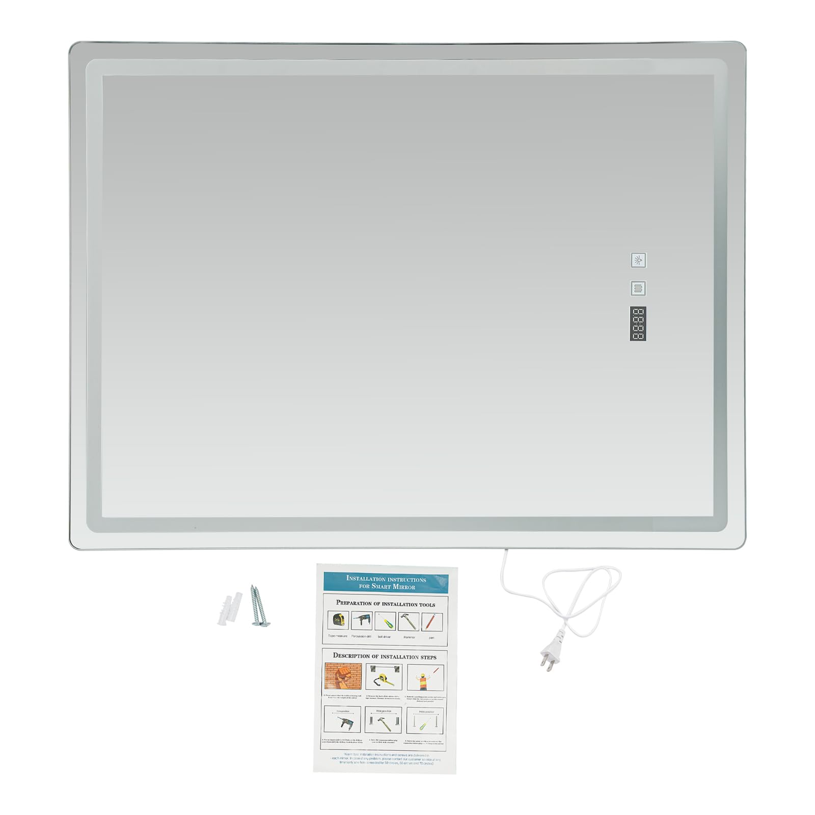 Specchio da Bagno a LED, 500x7 - Bathroom Mirror Led recensione e prezzo